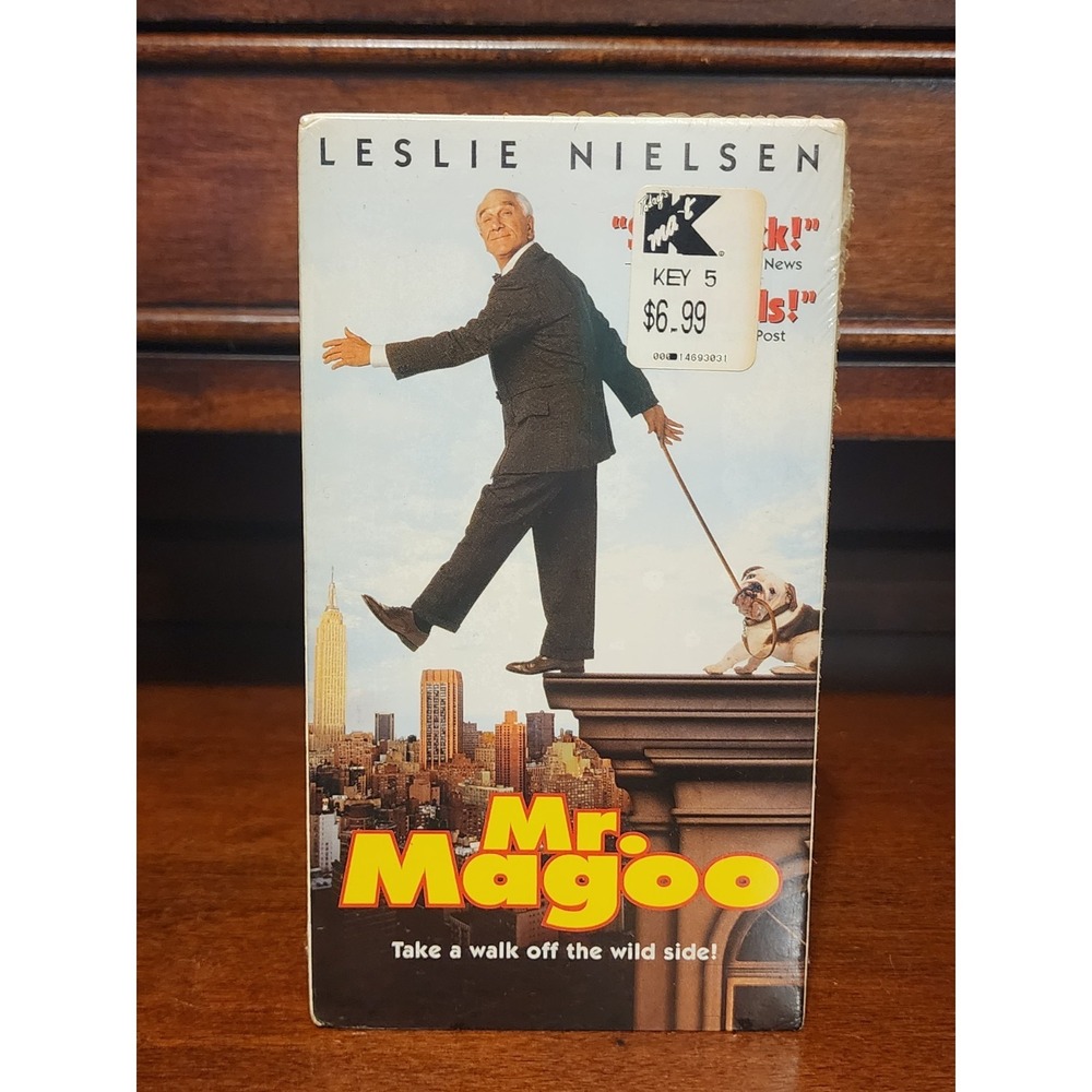 Mr. Magoo VHS ~ Walt Disney Home Video‎ 1997 Leslie Nielsen SEALED Brand New